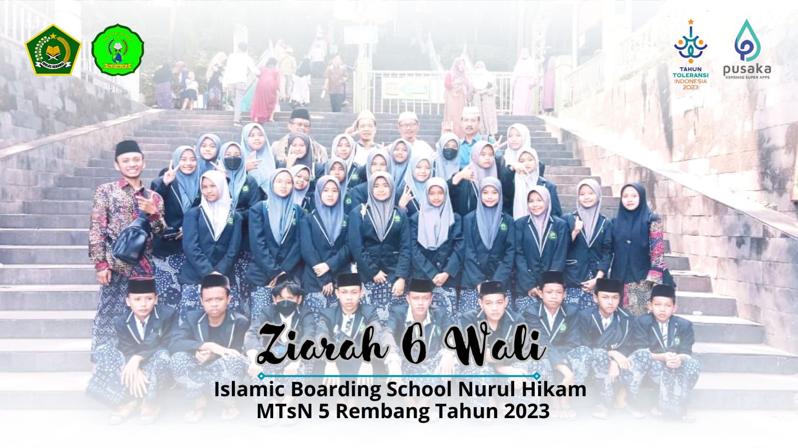 Lestarikan Tradisi, Siswa MTsN 5 Rembang Adakan Ziarah Wali