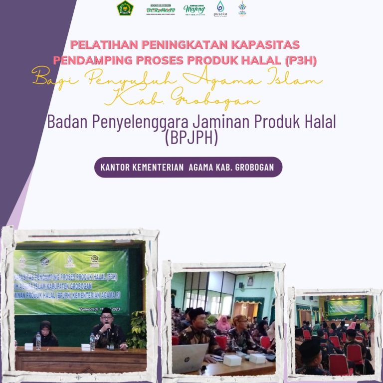 Peningkatan Kapasitas Pendamping Proses Produk Halal (P3H)