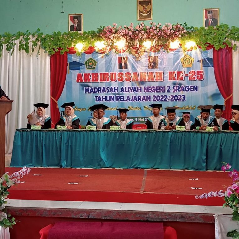 Akhirussanah MAN 2 Sragen Ala Sarjana