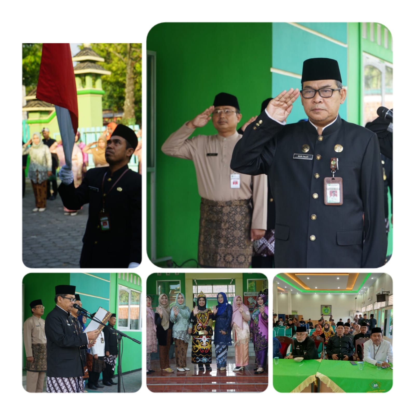 Warna-Warni Nusantara Warnai Upacara Hari Lahir Pancasila di Kemenag Demak