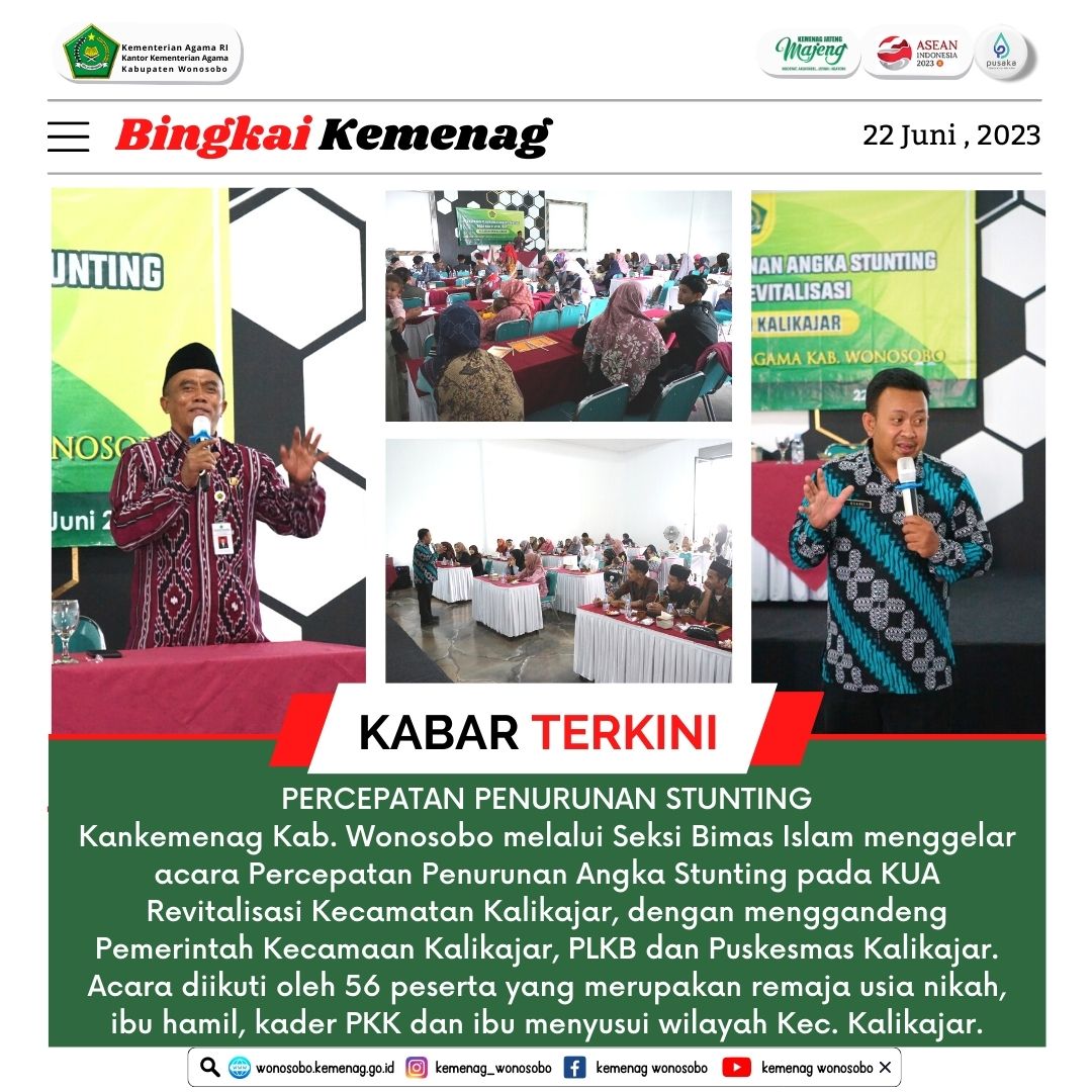Tekankan Stop Nikah Dini Upaya Atasi Stunting