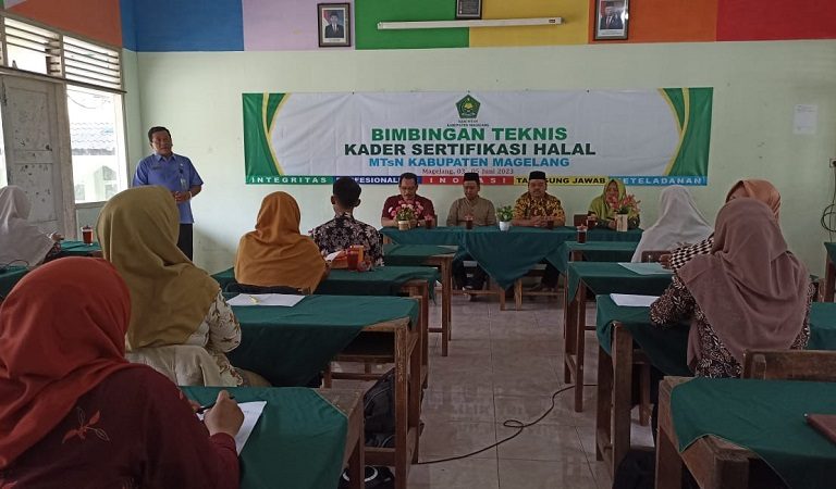 Calon Pendamping Produk Halal Madrasah Ikuti Pelatihan Sertifikasi Halal