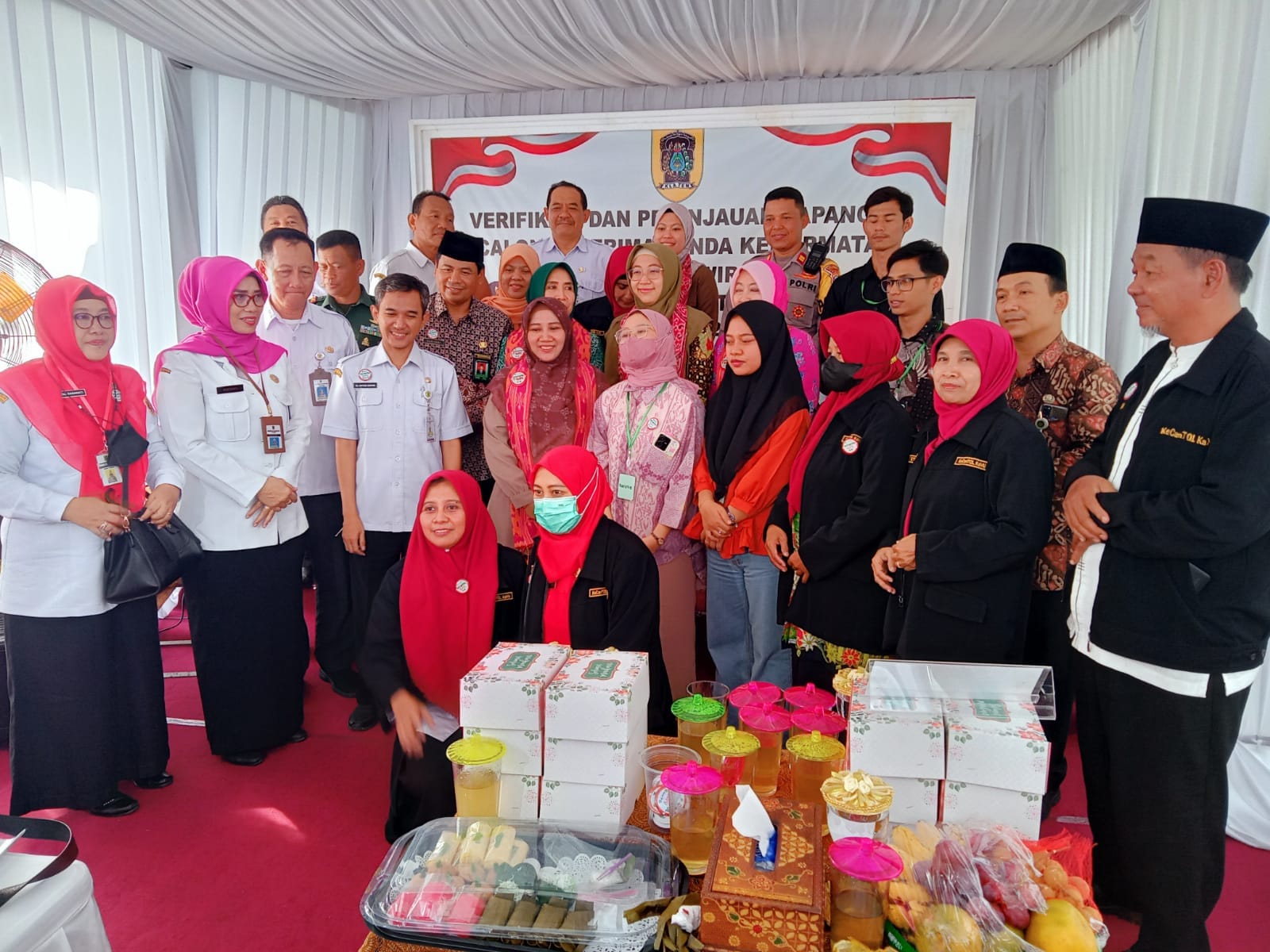 Tim Sekretariat Militer Presiden Verifikasi Lapangan Bimwin KeCanTol KaMu KUA Karanganom