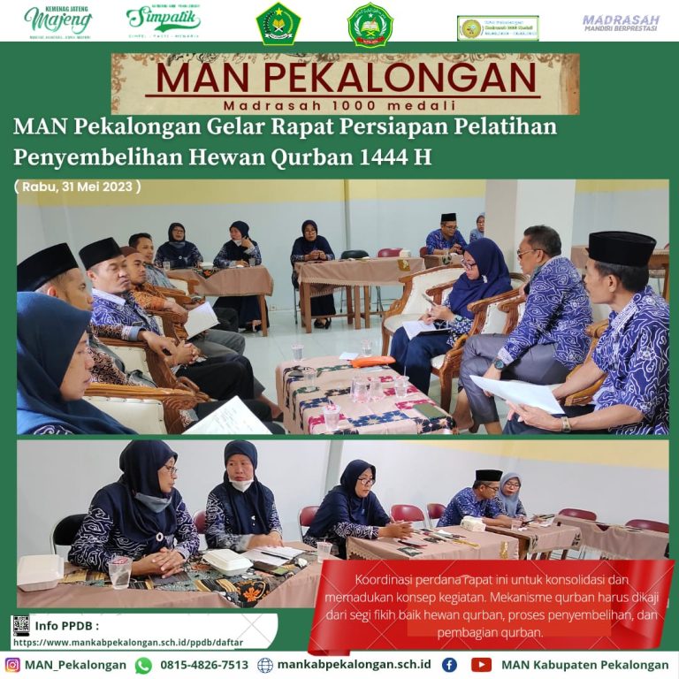 Koordinasi Pelatihan Qurban