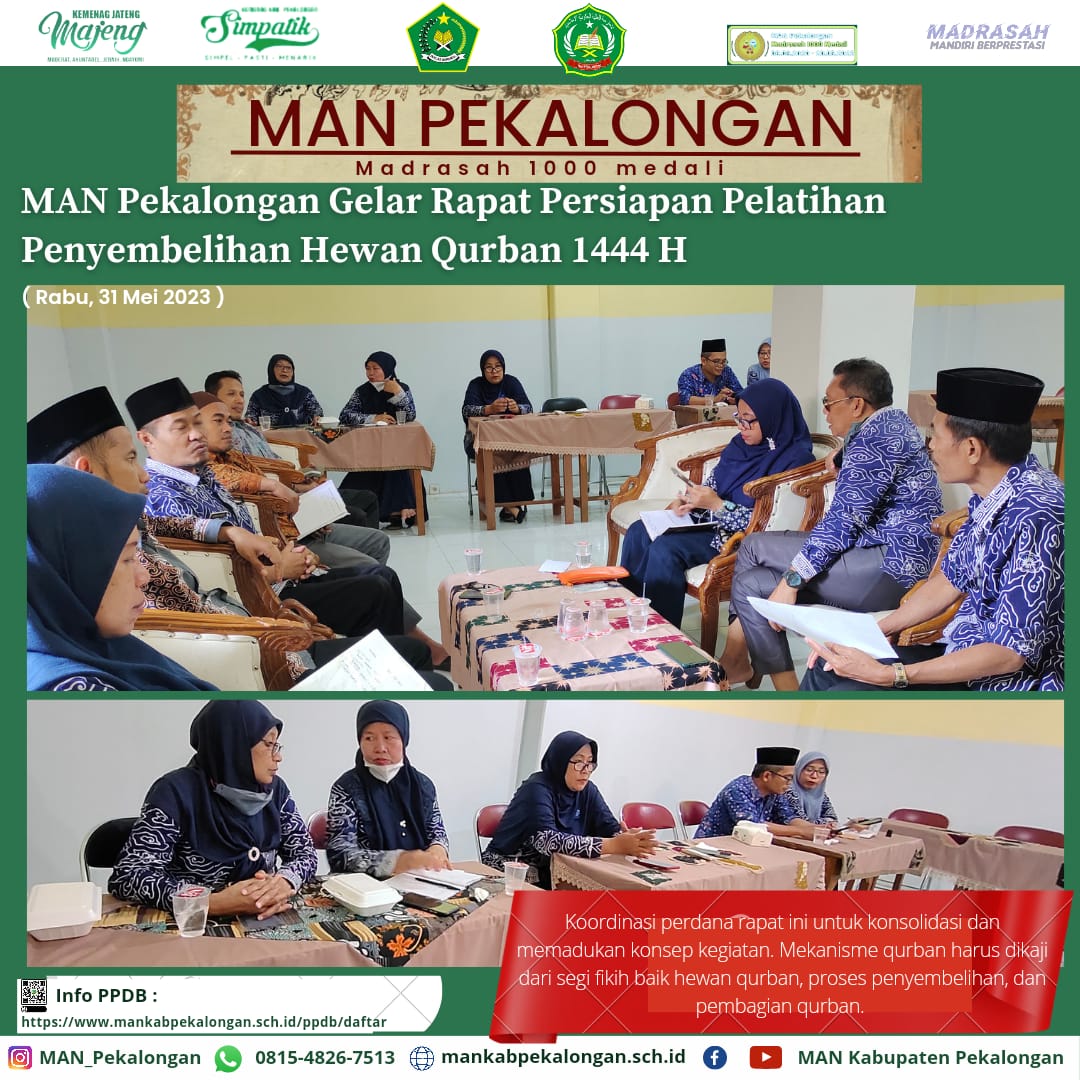 Koordinasi Pelatihan Qurban