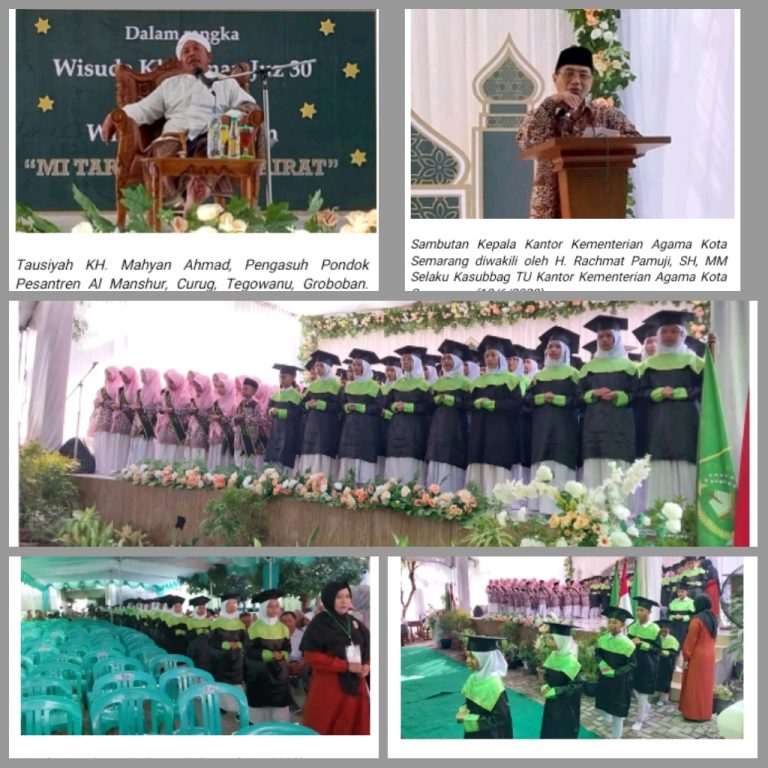 Pengajian Akbar Dalam Rangka Wisuda Khotmil Quran Juz 30 Dan Wisuda Kelulusan MI Tarbiyatul Khairot