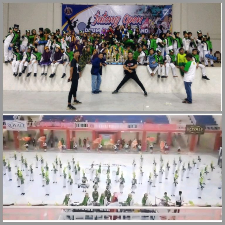 Drumband MI.  Al Wathoniayyah 01 Pedurungan Berkibar Lagi Dengan Menjuarai Jateng Open Dumband/Marching Band Competitioan