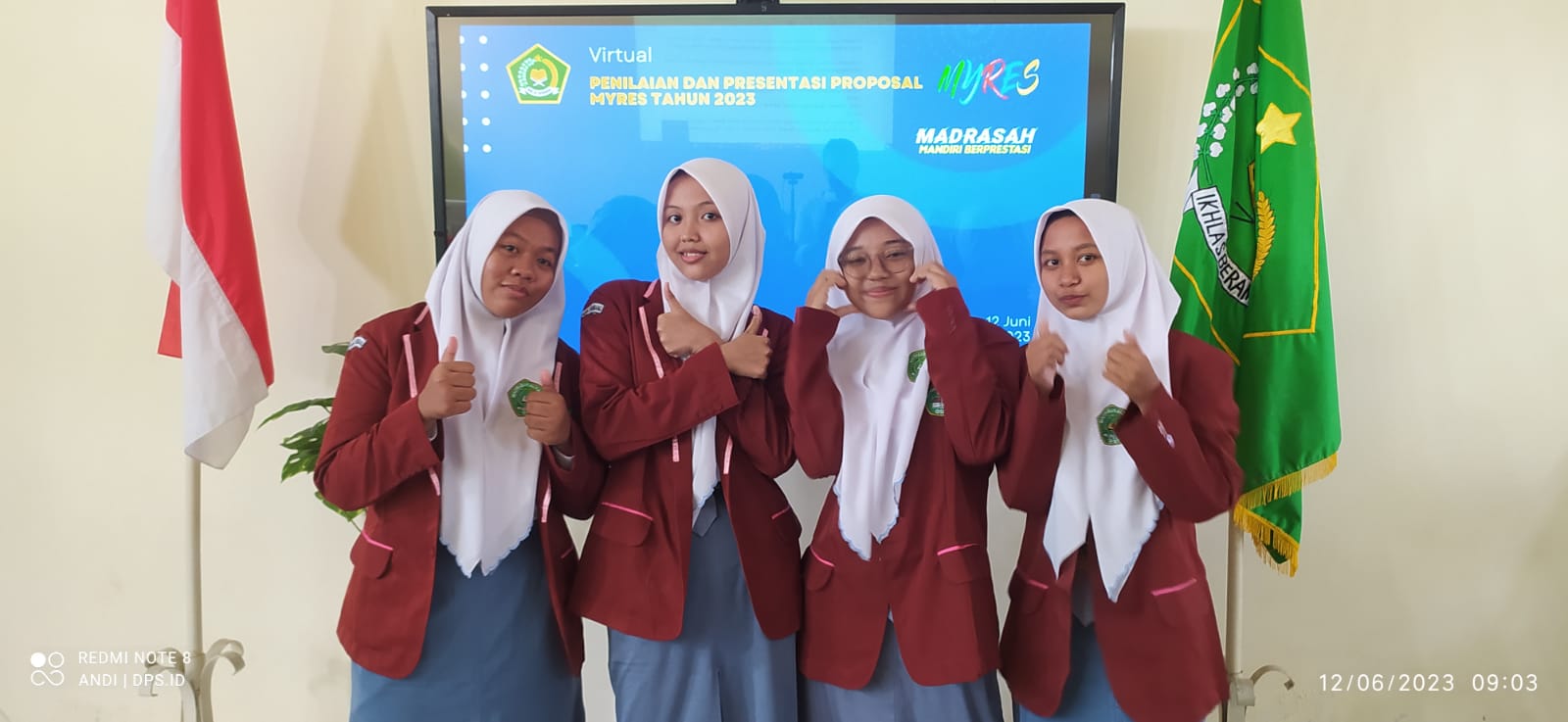 Dua Tim MYRES MAN 2 Rembang Jalani Presentasi Proposal