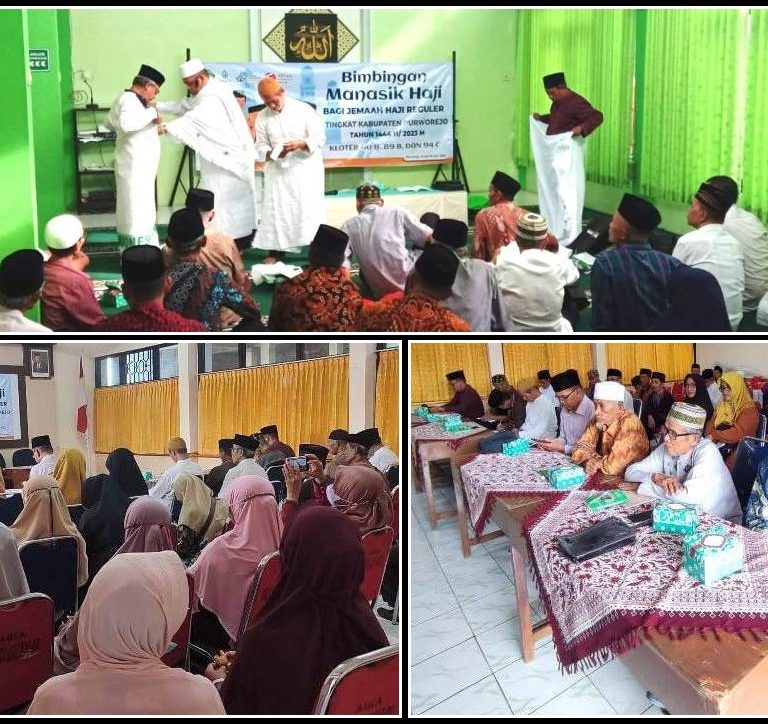 Kemenag Selenggarakan Manasik Haji Kloter 96 dan 98