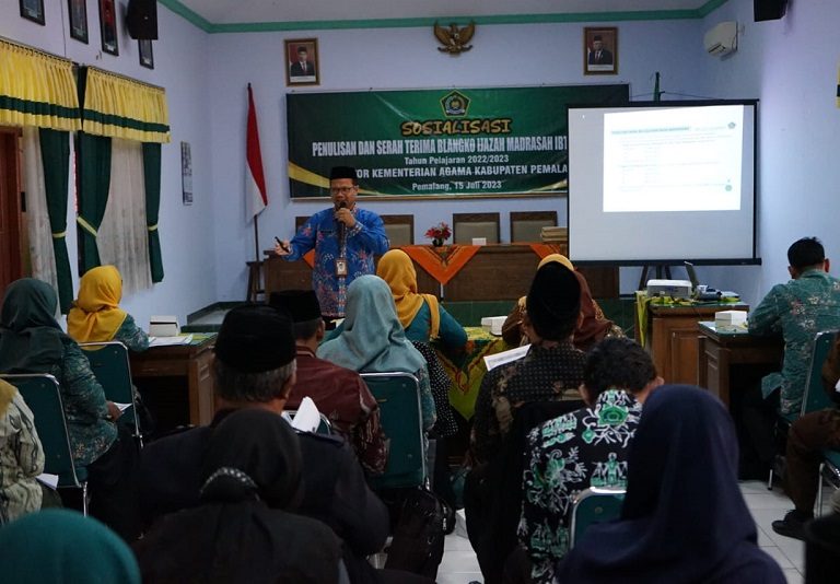 Kasi Penma Sosialisasikan Penulisan Blangko Ijazah