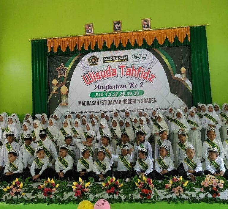 MIN 5 Sragen Wisuda Tahfidz 87 Siswa Angkatan ke 2