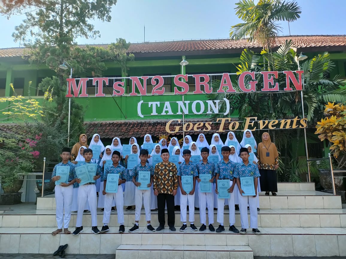 Tingkatkan Sportifitas, MTsN 2 Sragen Gelar Lomba Antar Kelas