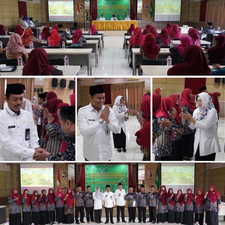 Kukuhkan FKG PAI TK Provinsi Jawa Tengah, Kakanwil Ingatkan Tugas dan Tanggung Jawabnya