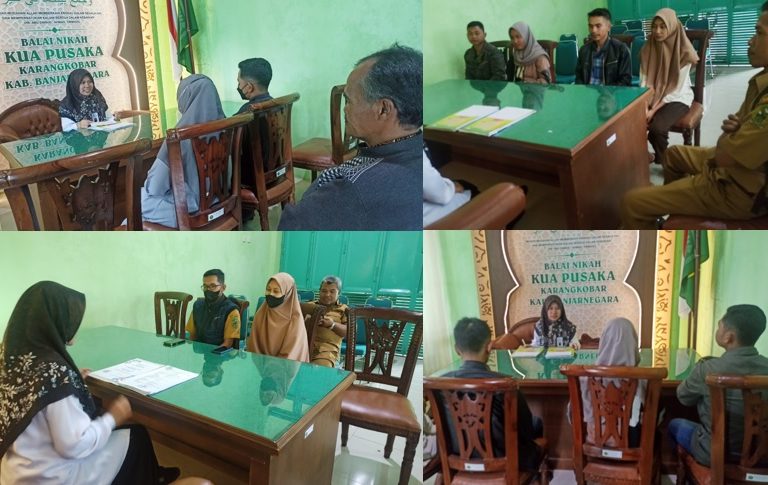 Melalui Bimwin Catin : Penyuluh Agama Karangkobar Bagikan Kiat Keluarga Sakinah