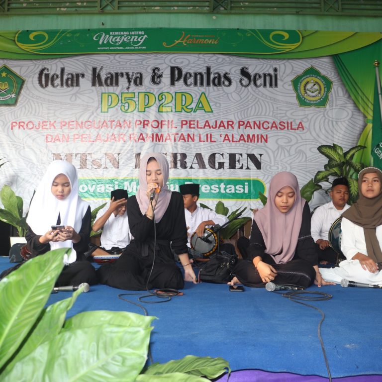 MTs Negeri 1 Sragen Sukses Adakan Gelar Karya P5P2RA