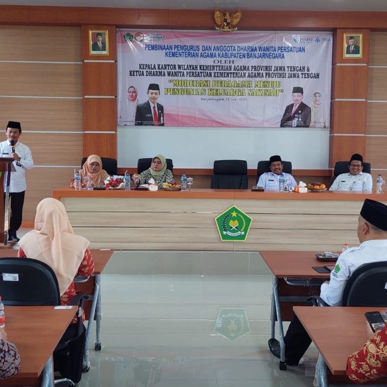Kakanwil Kemenag Jateng: Moderasi Beragama itu Memperkuat Pondasi Keluarga