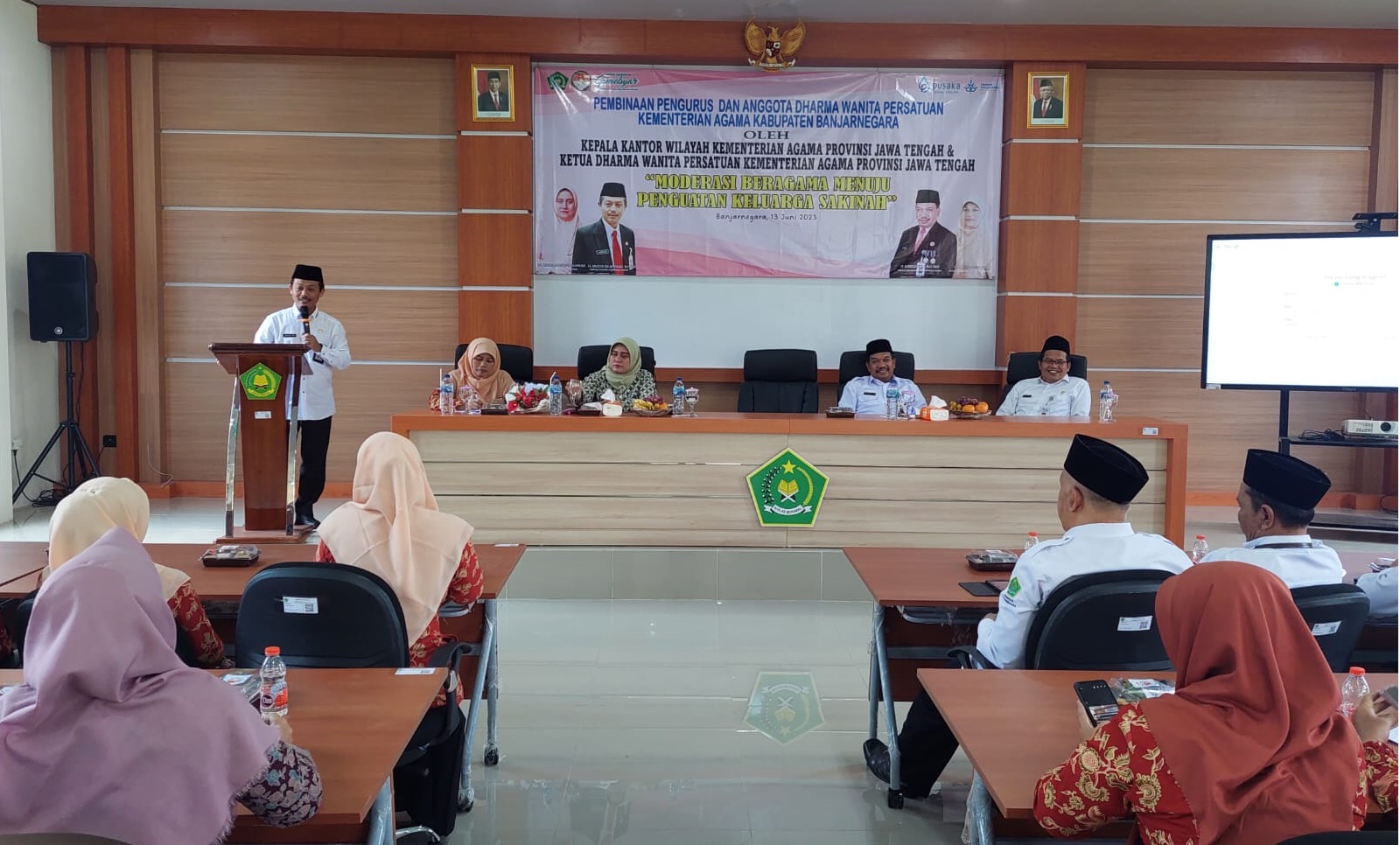 Kakanwil Kemenag Jateng: Moderasi Beragama itu Memperkuat Pondasi Keluarga
