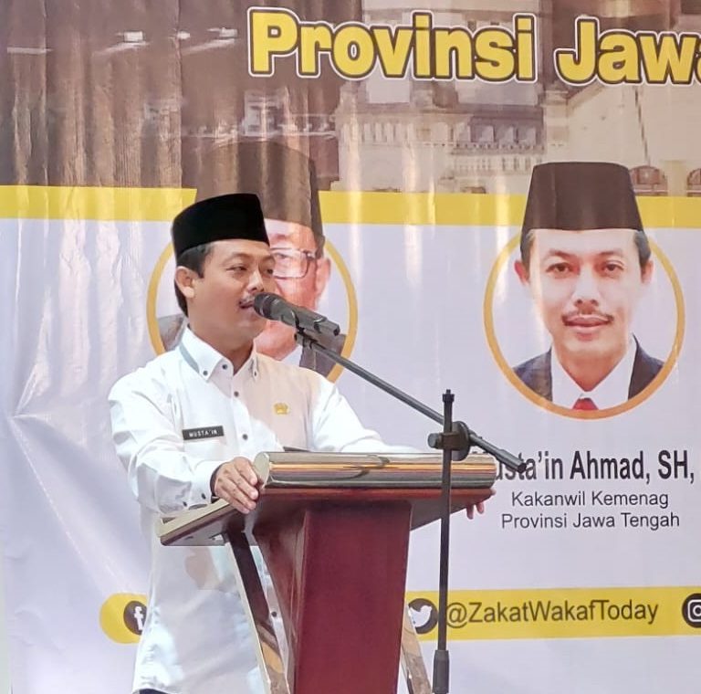 Kakanwil Kemenag Jateng Ungkap 3 Langkah Pengelolaan Zakat yang Baik