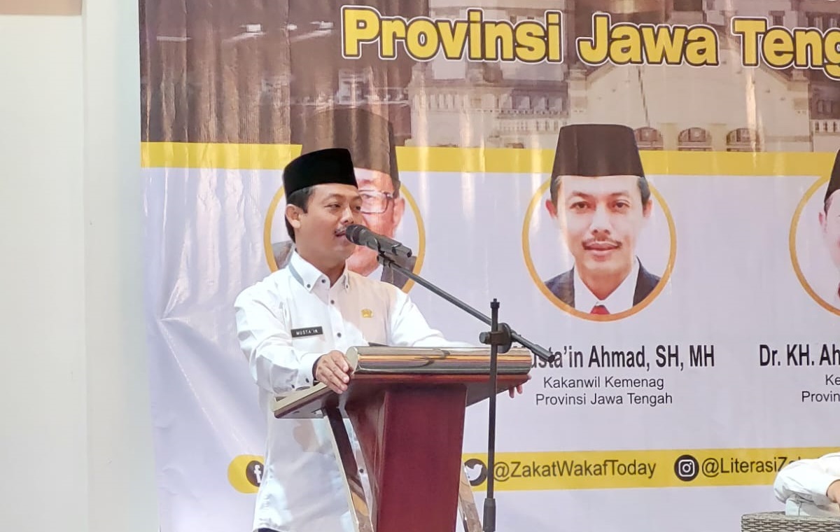 Kakanwil Kemenag Jateng Ungkap 3 Langkah Pengelolaan Zakat yang Baik
