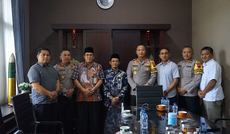 Kunjungi Kapolresta dan Kajari Magelang, Kakankemenag Sampaikan Sinergi Kerukunan Umat Beragama