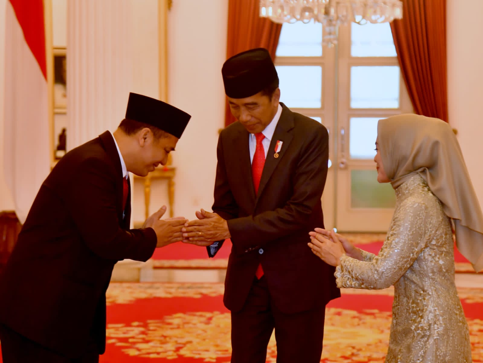 Presiden Jokowi Lantik Saiful Rahmat Dasuki sebagai Wakil Menteri Agama