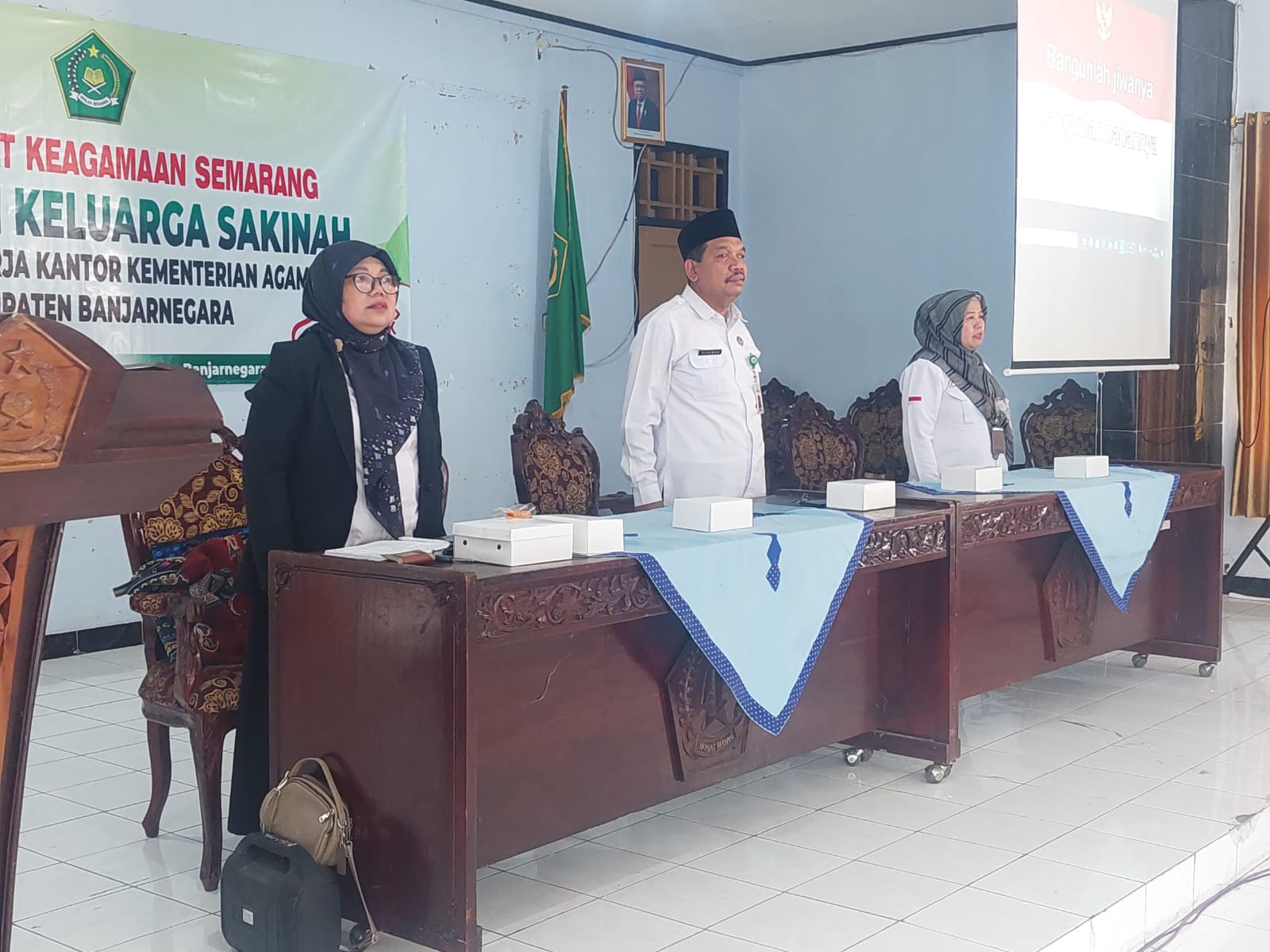 Kepala Kemenag Banjarnegara Buka Pelatihan Keluarga Sakinah Bagi Penyuluh Agama Islam