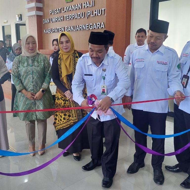 Launching 3 Bank Penerima Setoran Ibadah Haji, Kepala Kemenag Banjarnegara: Upaya Peningkatan Pelayanan Kepada Masyarakat