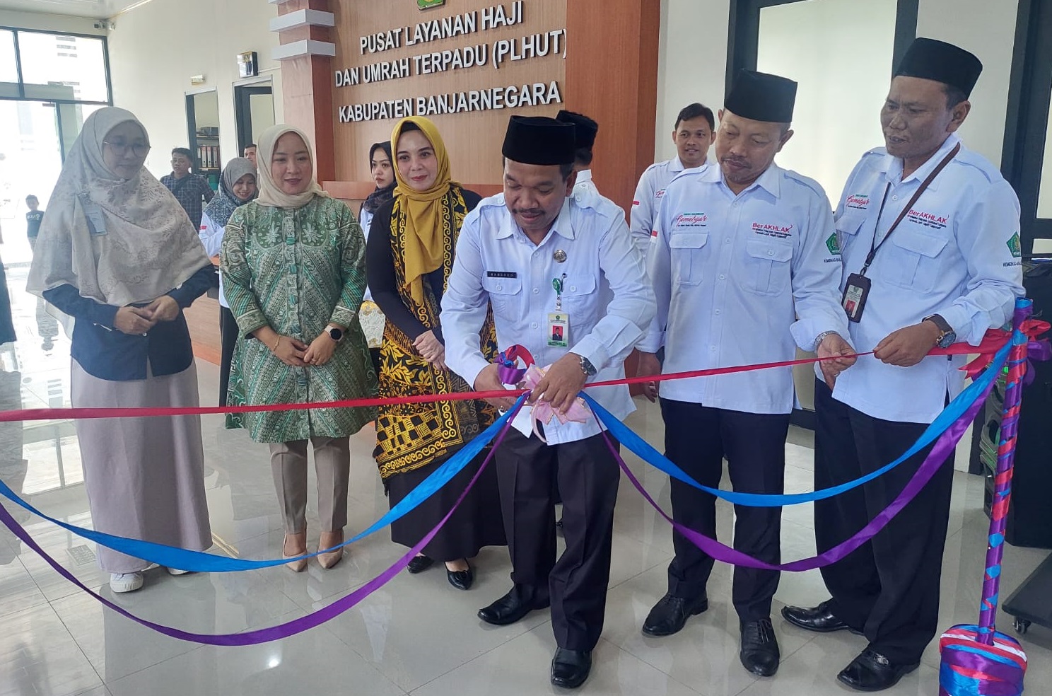Launching 3 Bank Penerima Setoran Ibadah Haji, Kepala Kemenag Banjarnegara: Upaya Peningkatan Pelayanan Kepada Masyarakat