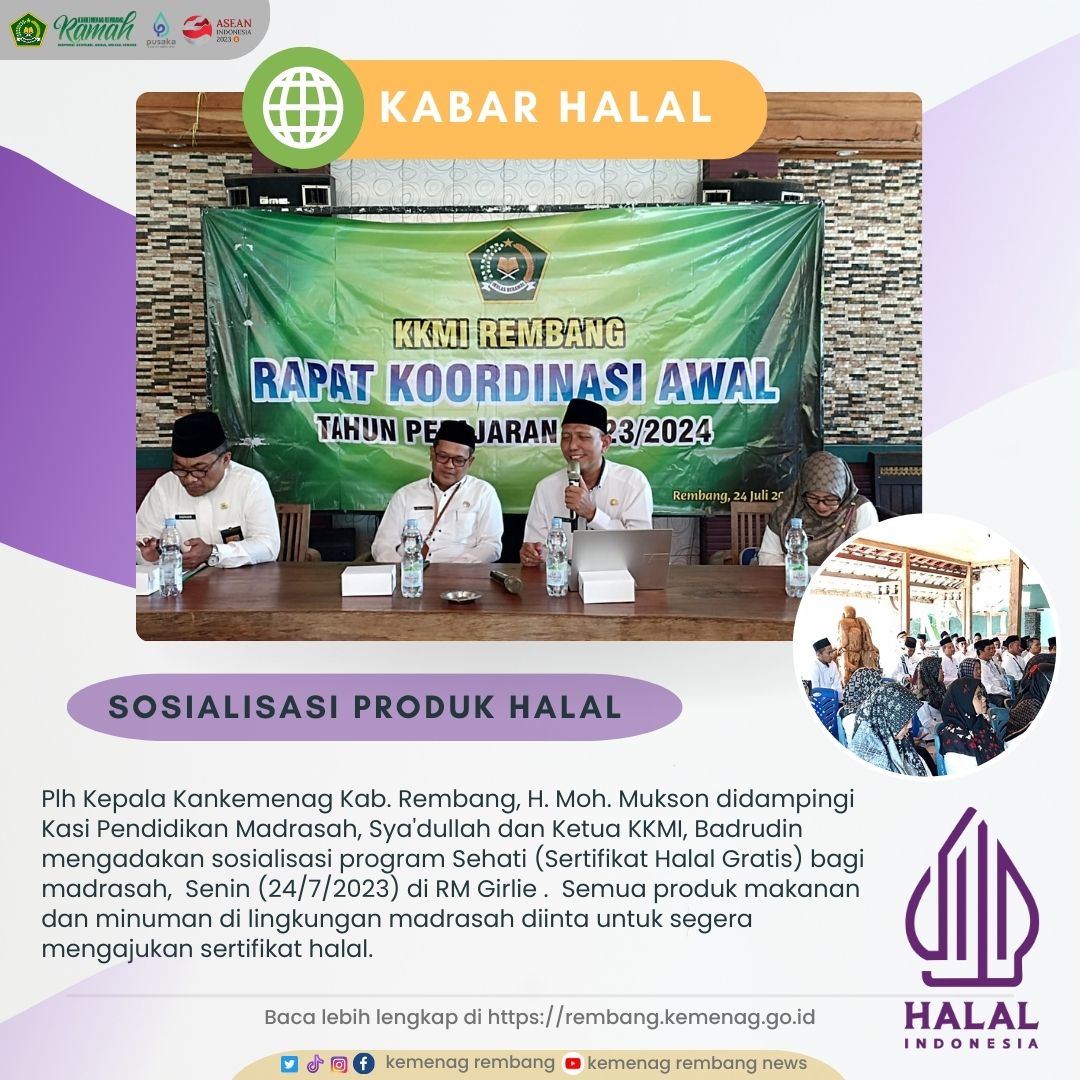 Para Pelaku Usaha Makanan dan Minuman Harus Miliki Sertifikat Halal Hingga 17 Oktober 2024