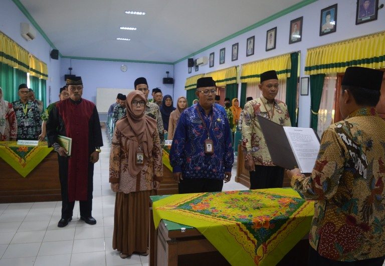 Roziqun Lantik Kepala MIN di Pemalang