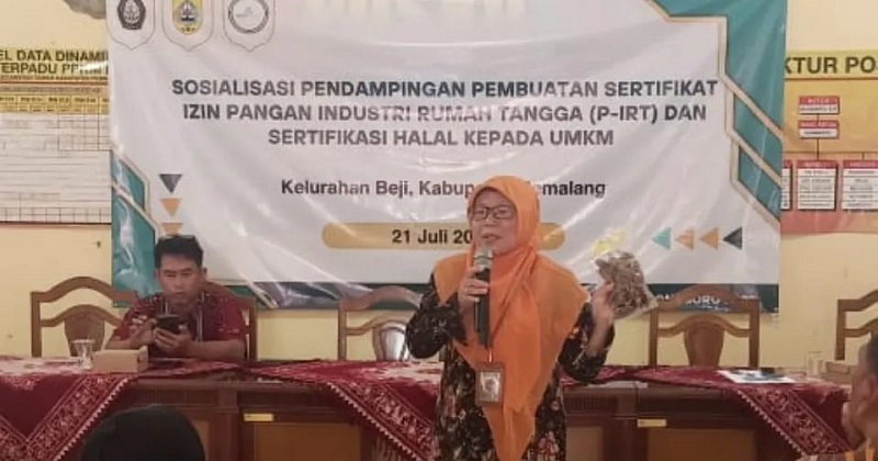 Gara Zawa Kankemenag sosialisasikan sertifikasi halal kepada UMKM (umy - 21/7/2024)