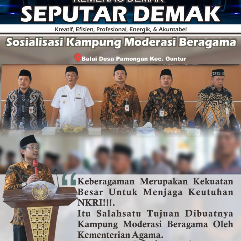 Sosialisasi Kampung Moderasi Beragama