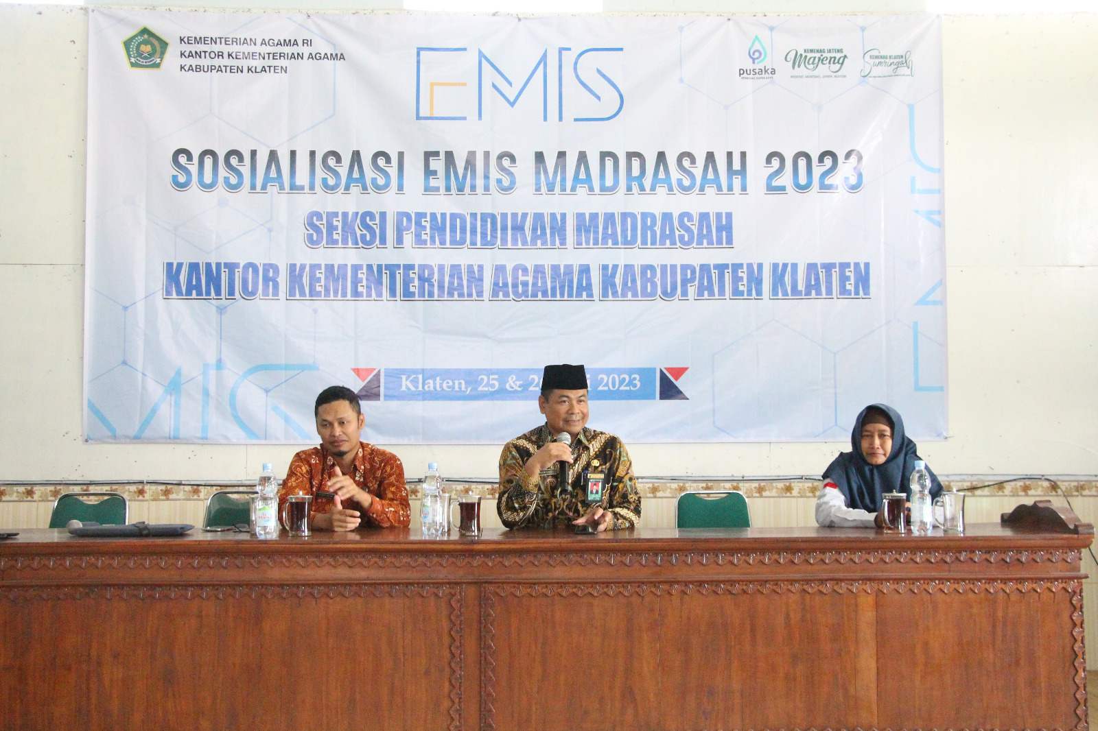 Kemenag Klaten Gelar Sosialisasi EMIS Madrasah