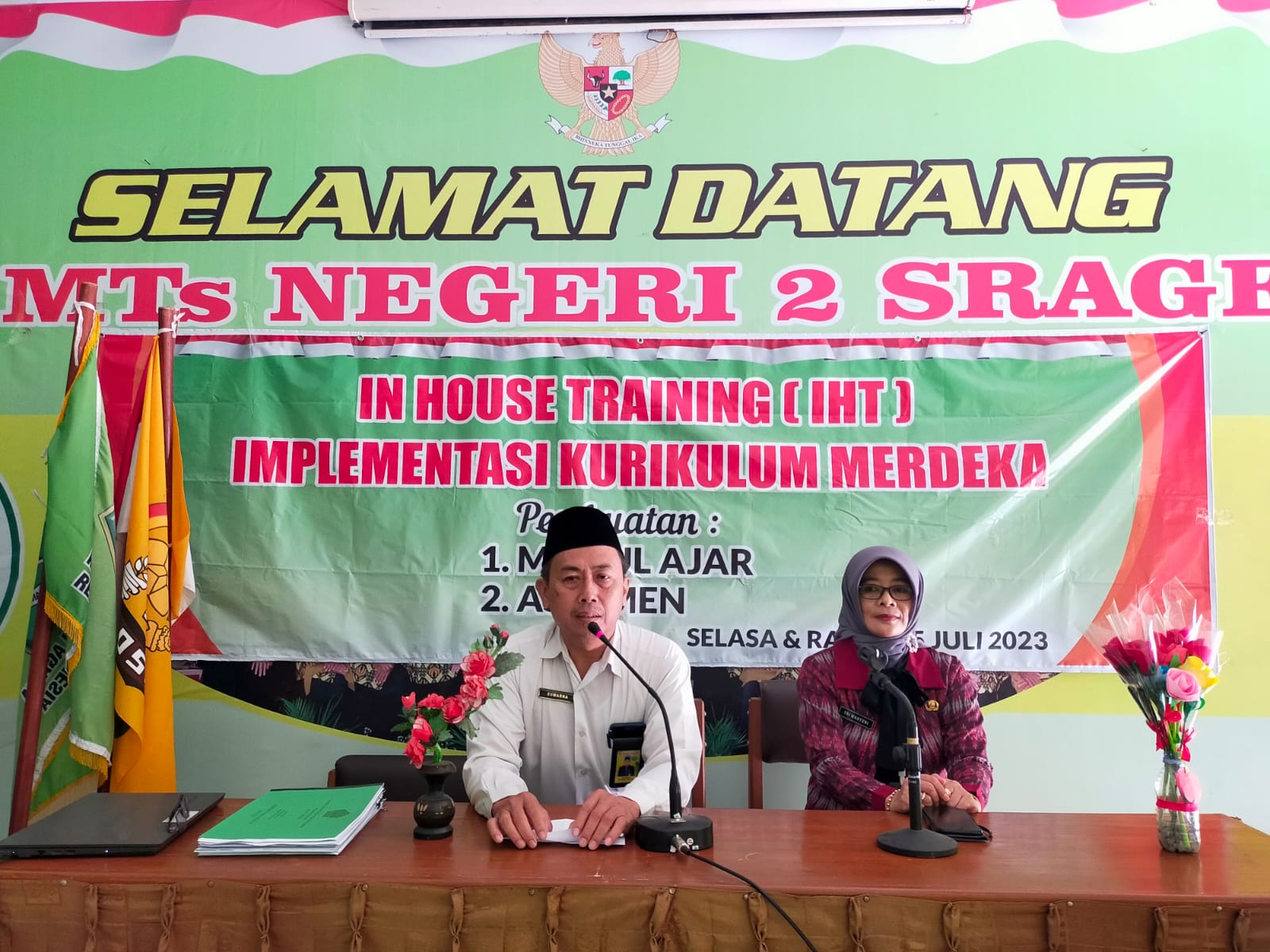 Menuju Kumer Mandiri Berubah, MTsN 2 Sragen Gelar In House Training (IHT)
