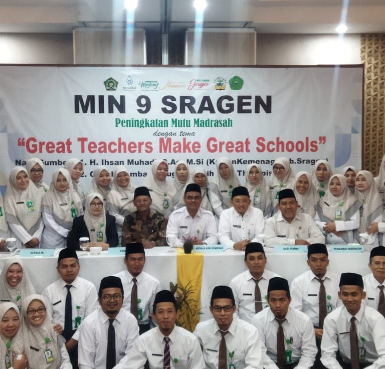 Guru dan Pegawai MIN 9 Sragen Ikuti Bimtek Peningkatan Mutu Madrasah