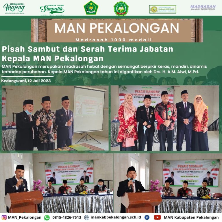 Pisah Sambut Kepala MAN Pekalongan