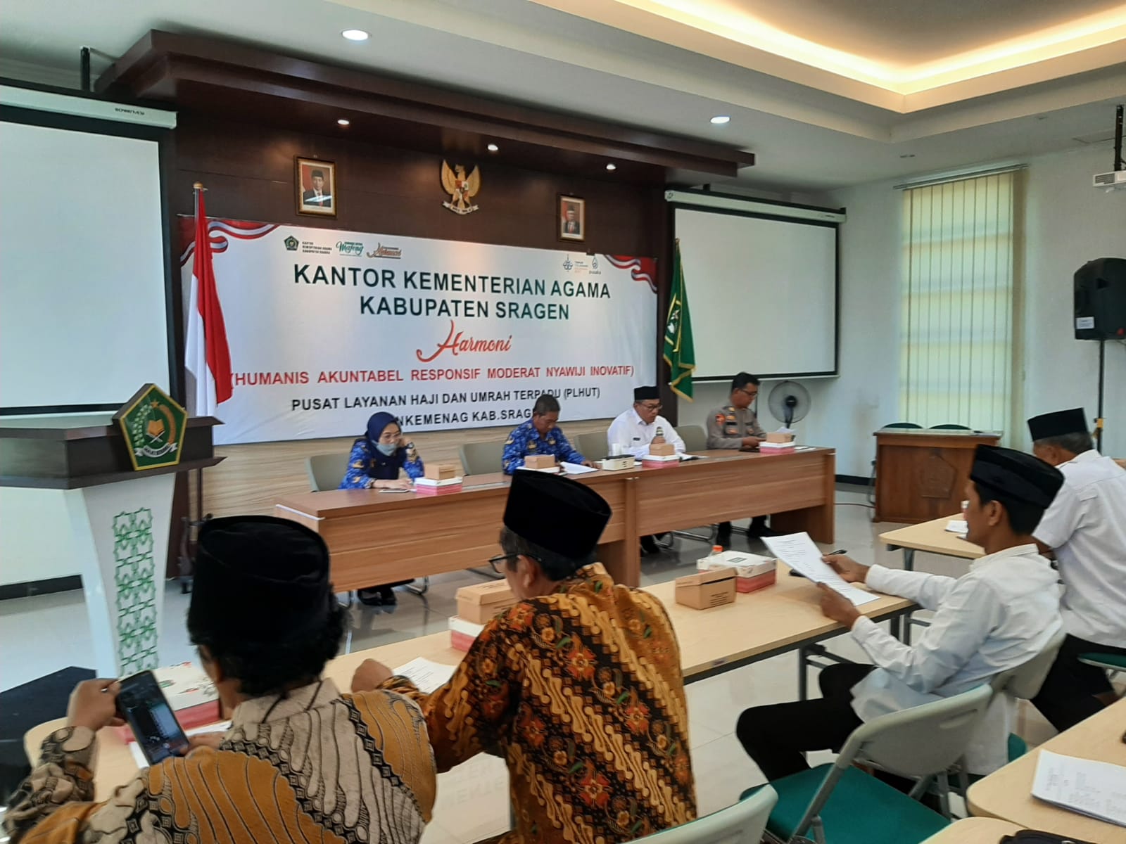 Kankemenag Sragen Adakan Rakor Lintas Sektoral Bahas Teknis Pemulangan Jemaah Haji Tahun 2023