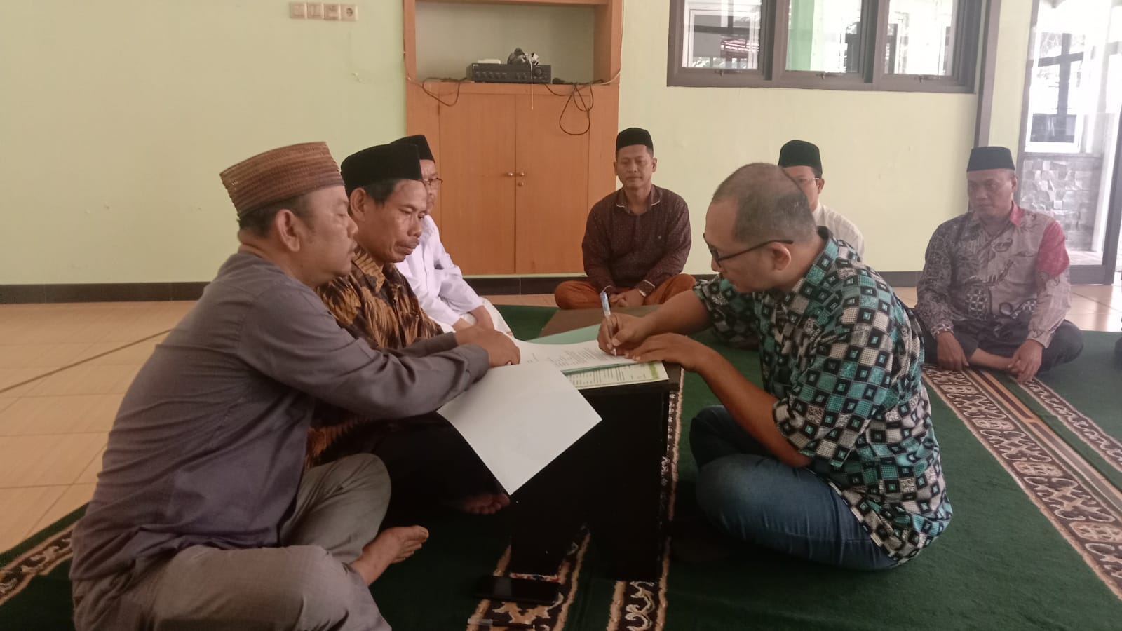 Ikrar Syahadat Musholla Al-Ikhlas Kankemenag Kab.Pekalongan