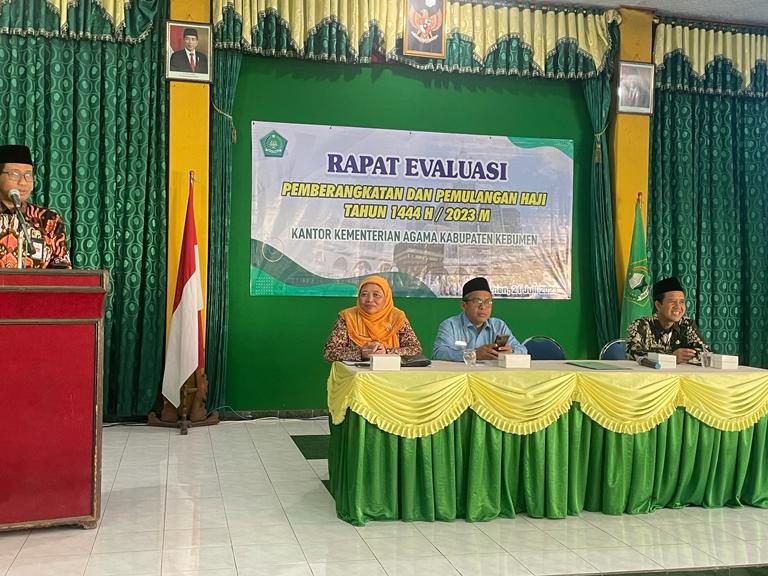 Tingkatkan Kualitas Layanan Haji, Kemenag Kebumen Gelar Rapat Evaluasi