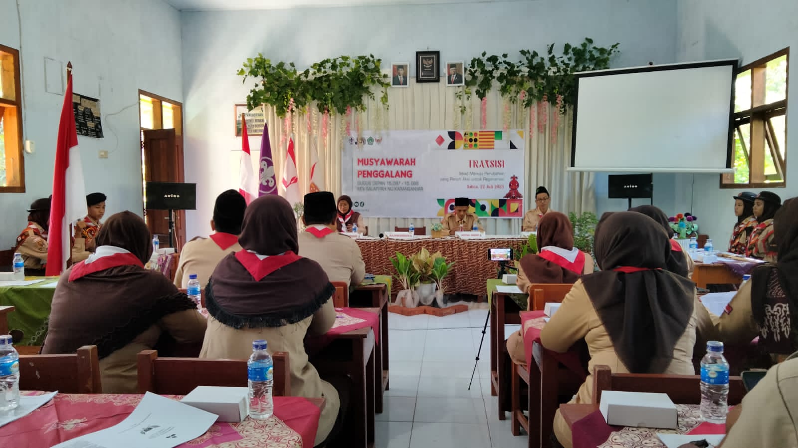 Generasi Kepemimpinan Dewan Penggalang MTs Salafiyah Nu Karanganyar