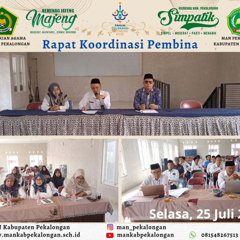 Rapat Koordinasi Pembina