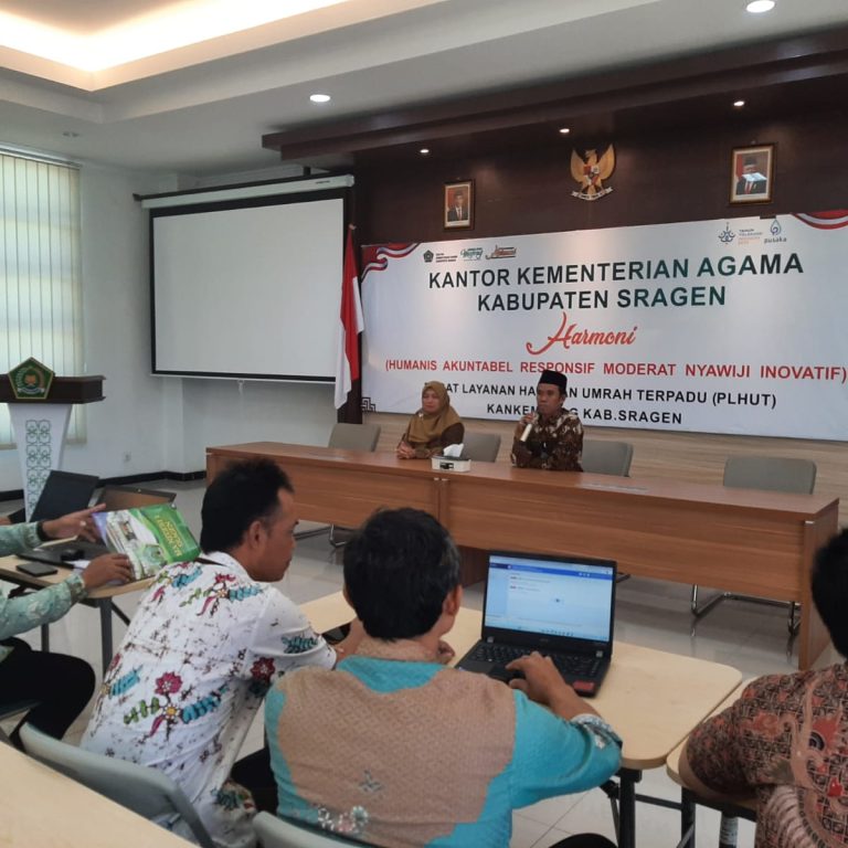Kankemenag Sragen Lakukan Percepatan Penetapan Status Penggunaan Barang Milik Negara