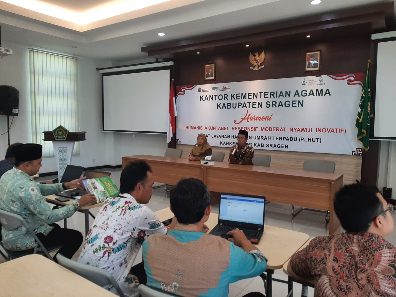 Kankemenag Sragen Lakukan Percepatan Penetapan Status Penggunaan Barang Milik Negara
