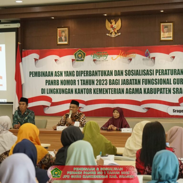 Kankemenag Sragen Adakan Pembinaan ASN DPK