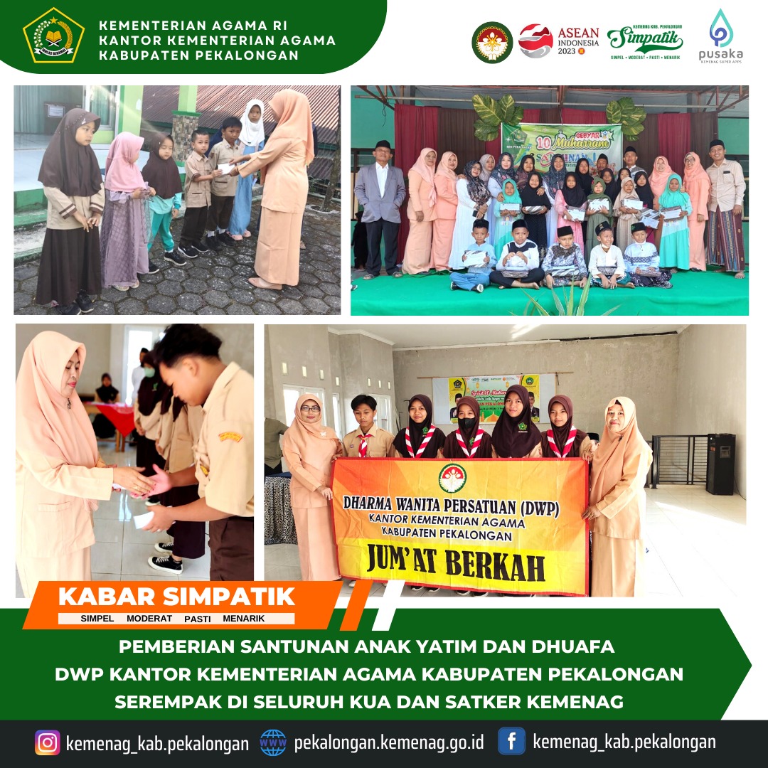 𝗦𝗲𝗿𝗲𝗺𝗽𝗮𝗸, 𝗗𝗪𝗣 𝗞𝗮𝗻𝗸𝗲𝗺𝗲𝗻𝗮𝗴 𝗞𝗮𝗯. 𝗣𝗲𝗸𝗮𝗹𝗼𝗻𝗴𝗮𝗻 𝗕𝗲𝗿𝗶 𝗦𝗮𝗻𝘁𝘂𝗻𝗮𝗻 𝗔𝗻𝗮𝗸 𝗬𝗮𝘁𝗶𝗺 𝗱𝗮𝗻 𝗗𝗵𝘂𝗮𝗳𝗮 𝗱𝗶 𝗦𝗲𝗹𝘂𝗿𝘂𝗵 𝗞𝗨𝗔 𝗱𝗮𝗻 𝗦𝗮𝘁𝗸𝗲𝗿