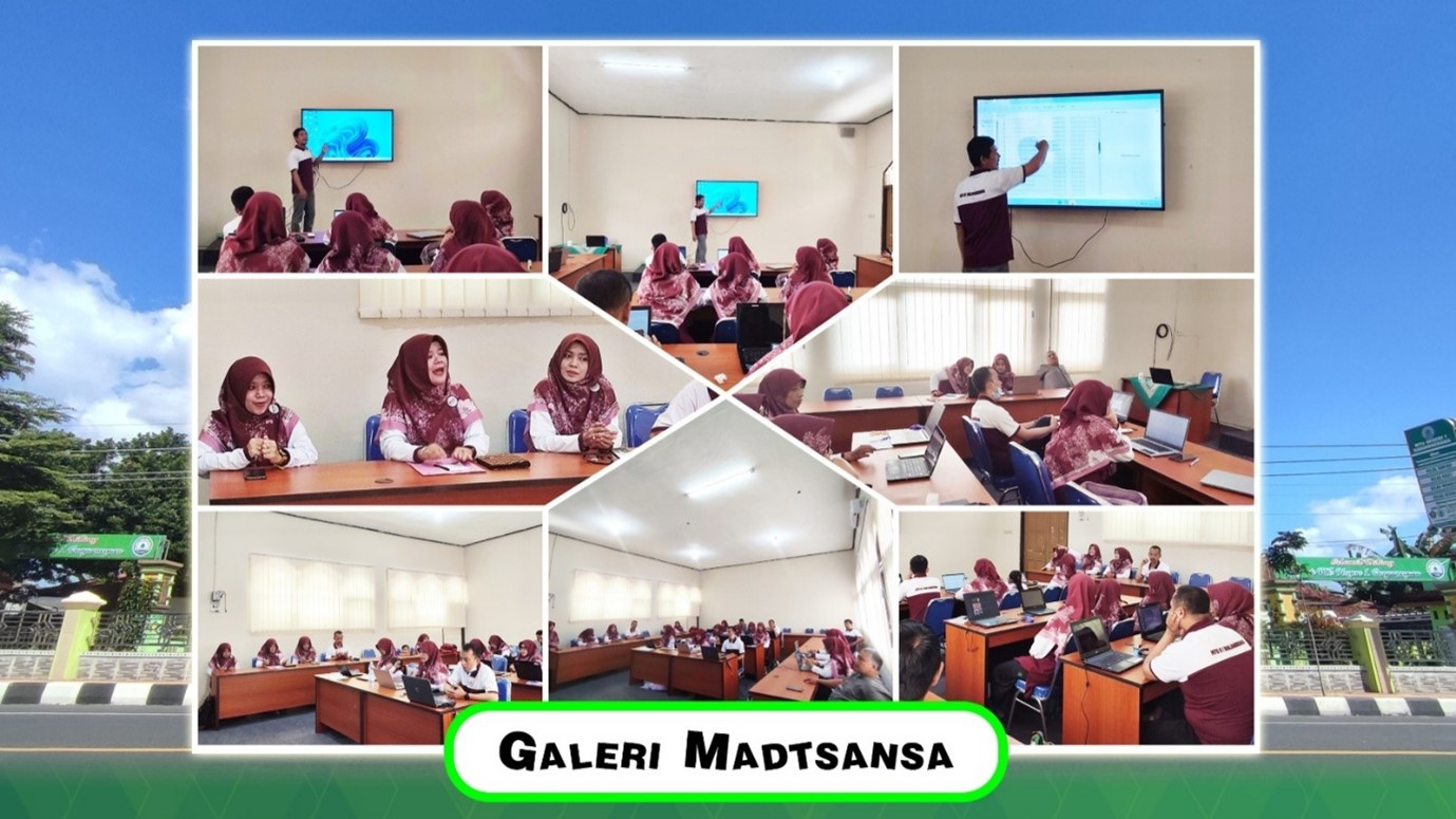 Siapkan Pembelajaran Kelas Digital, MTs Negeri 1 Banjarnegara Adakan Pelatihan Smart TV