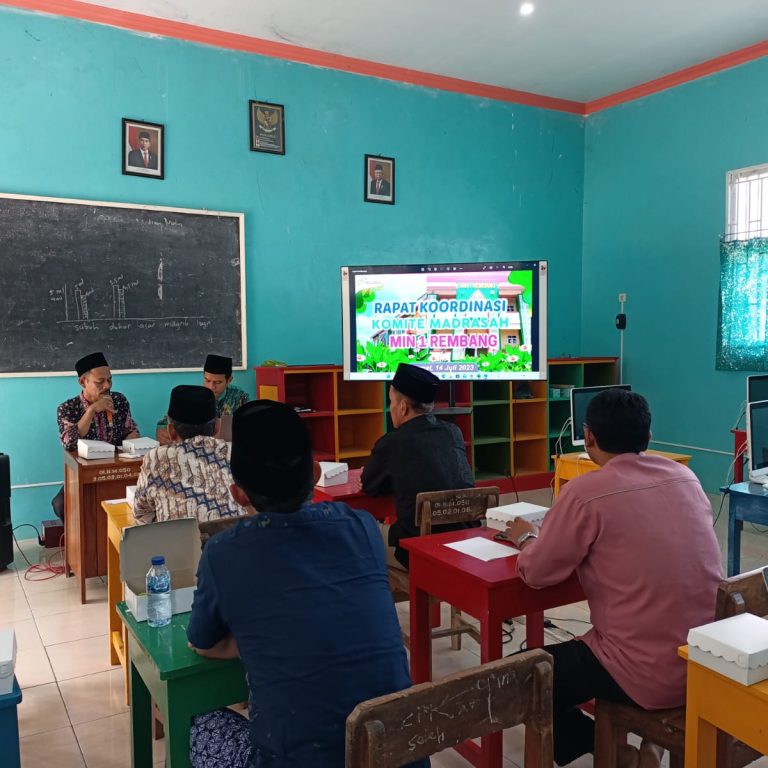 MIN 1 Rembang Adakan Rapat Komite Madrasah