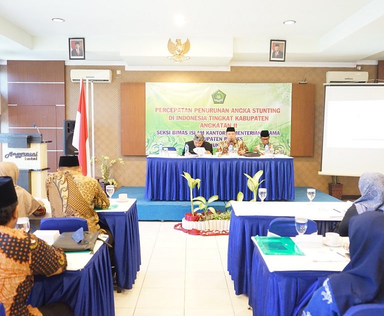 Dorong Percepatan Penurunan Stunting, Kemenag Brebes Libatkan Penyuluh Agama