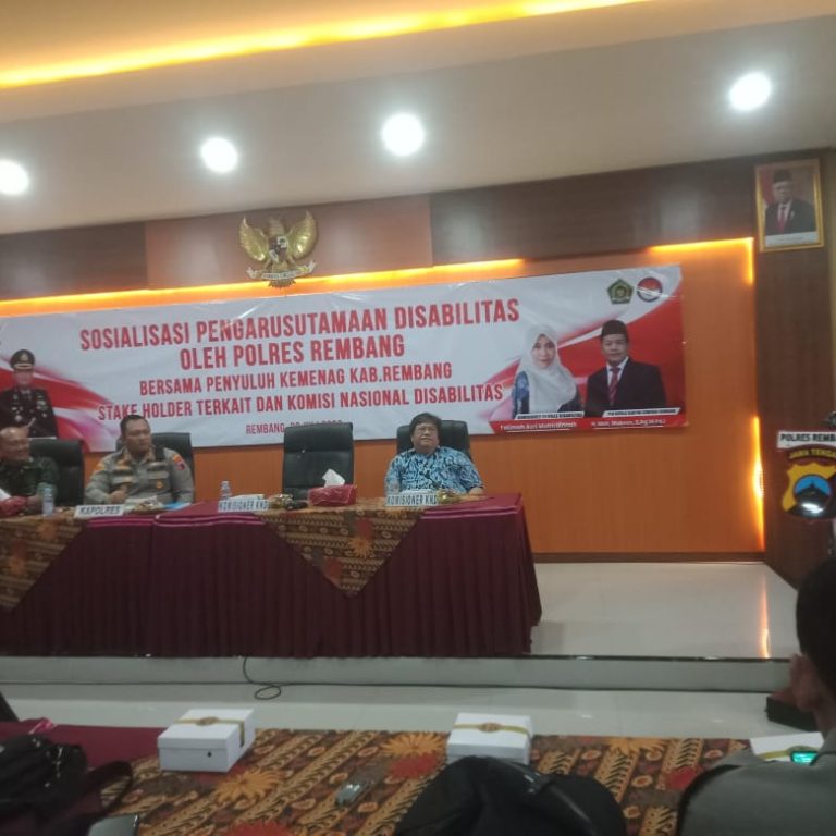 Gandeng Penyuluh Agama Islam, Polres Gelar Sosialisasi Pengarusutamaan Disabilitas