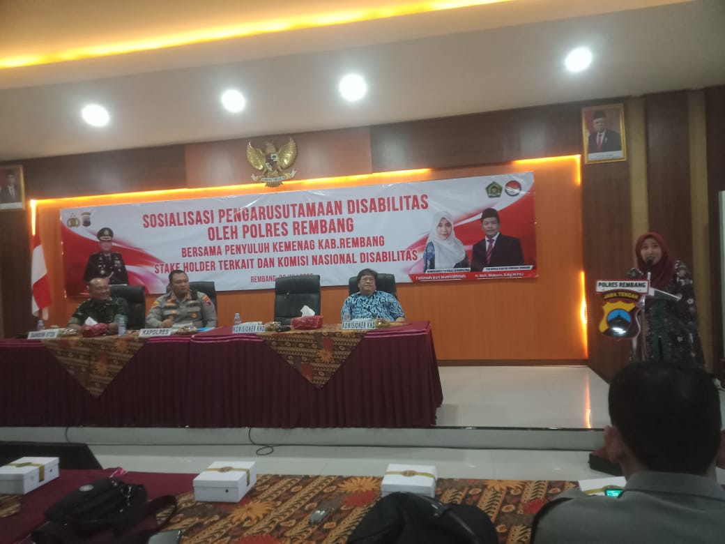 Gandeng Penyuluh Agama Islam, Polres Gelar Sosialisasi Pengarusutamaan Disabilitas